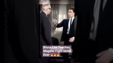 Bruce Lee Teaches Magical Fight Skills Ever 🔥🔥🔥