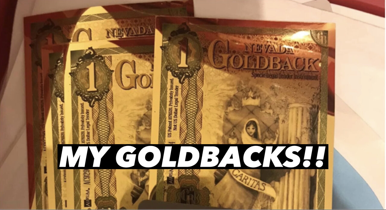 My Goldback collection