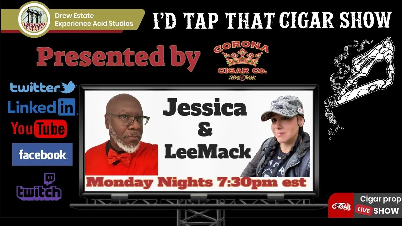 LeeMack912 & Jess From Cigar Prop Hangout | Monday March 14, 2022 7:30pm EST | #leemack912 (S08 E27)