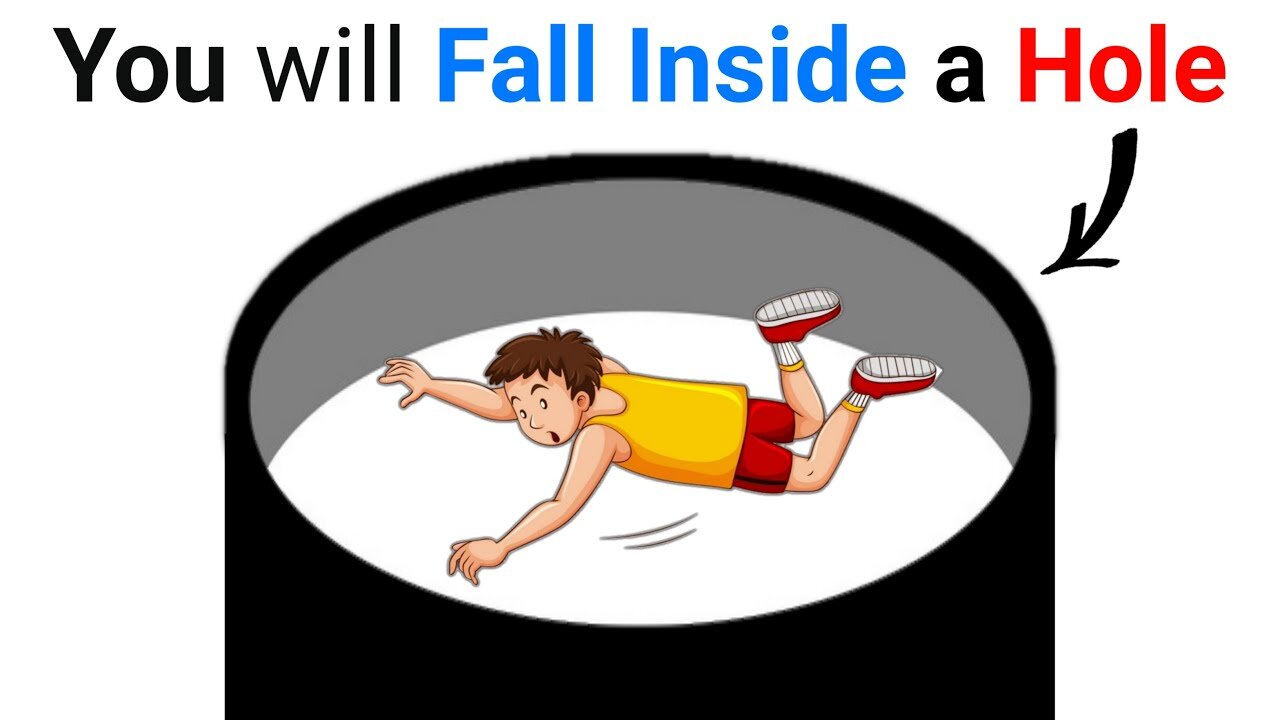 This Video will Make You Feel like You are Falling Inside A Hole!! 😱