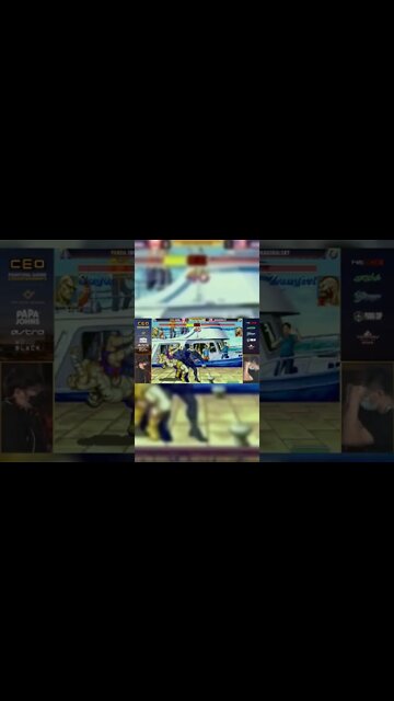 GG... wait, what?!?!? Crazy Zangief comeback! #shorts #sf2 #justinwong