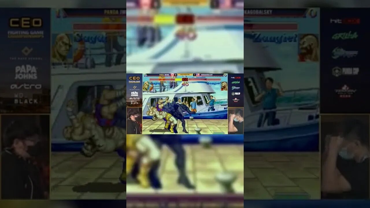 GG... wait, what?!?!? Crazy Zangief comeback! #shorts #sf2 #justinwong