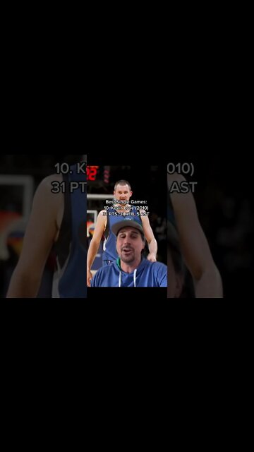 Greatest Regular Season Games NBA History #shorts