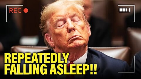 Trump FALLS ASLEEP at Criminal Trial as JURORS ARRIVE