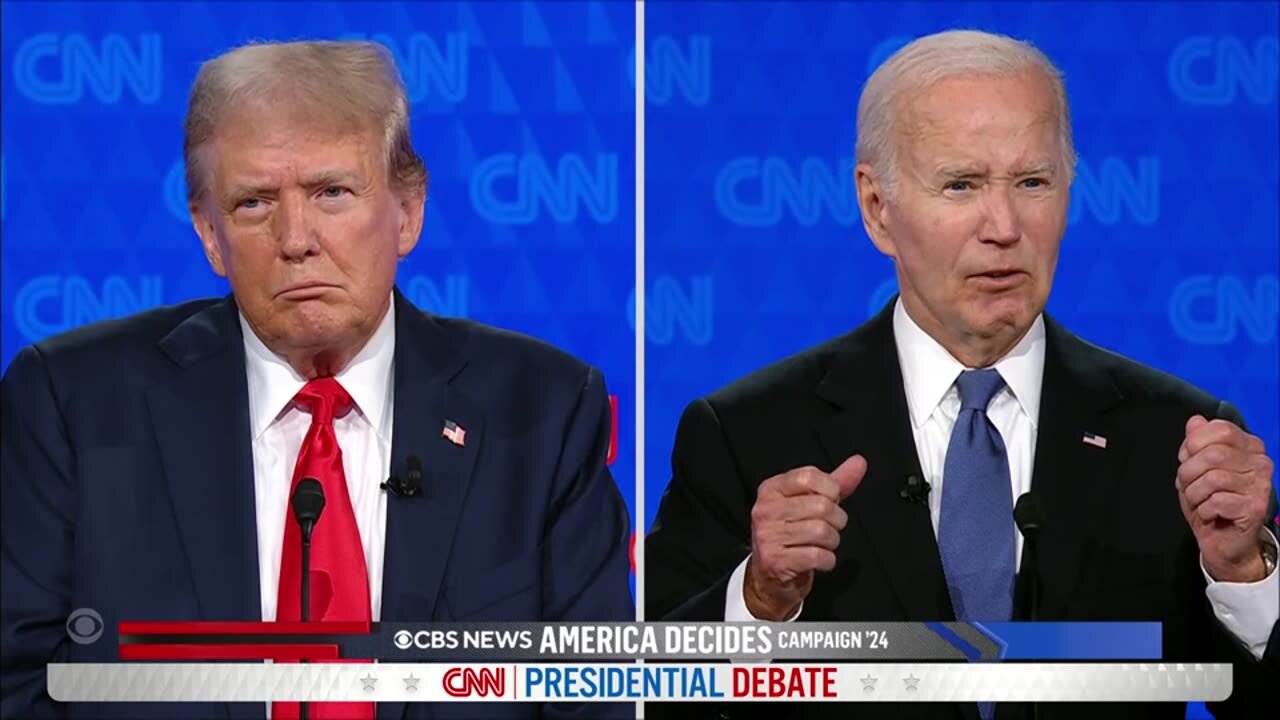 Biden, Trump trade insults, accusations as U.S. presidential debate begins