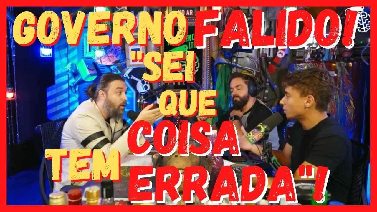 GOVERNO FALIDO DEBATE POLÍTICO NANDO MOURA VS NIKOLAS FERREIRA