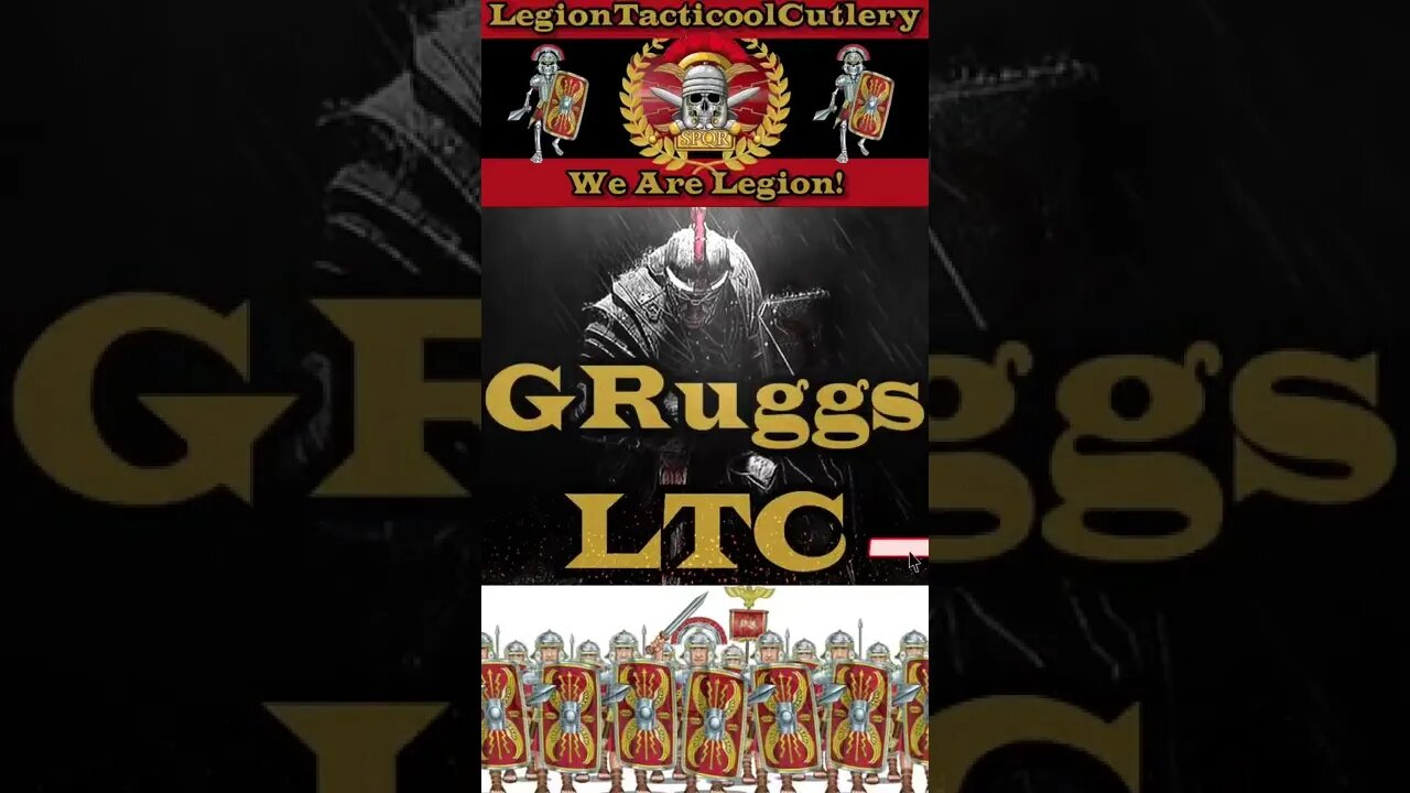 Join the Ranks! We are Legion! Subscribe! #legiontacticoolcutlery