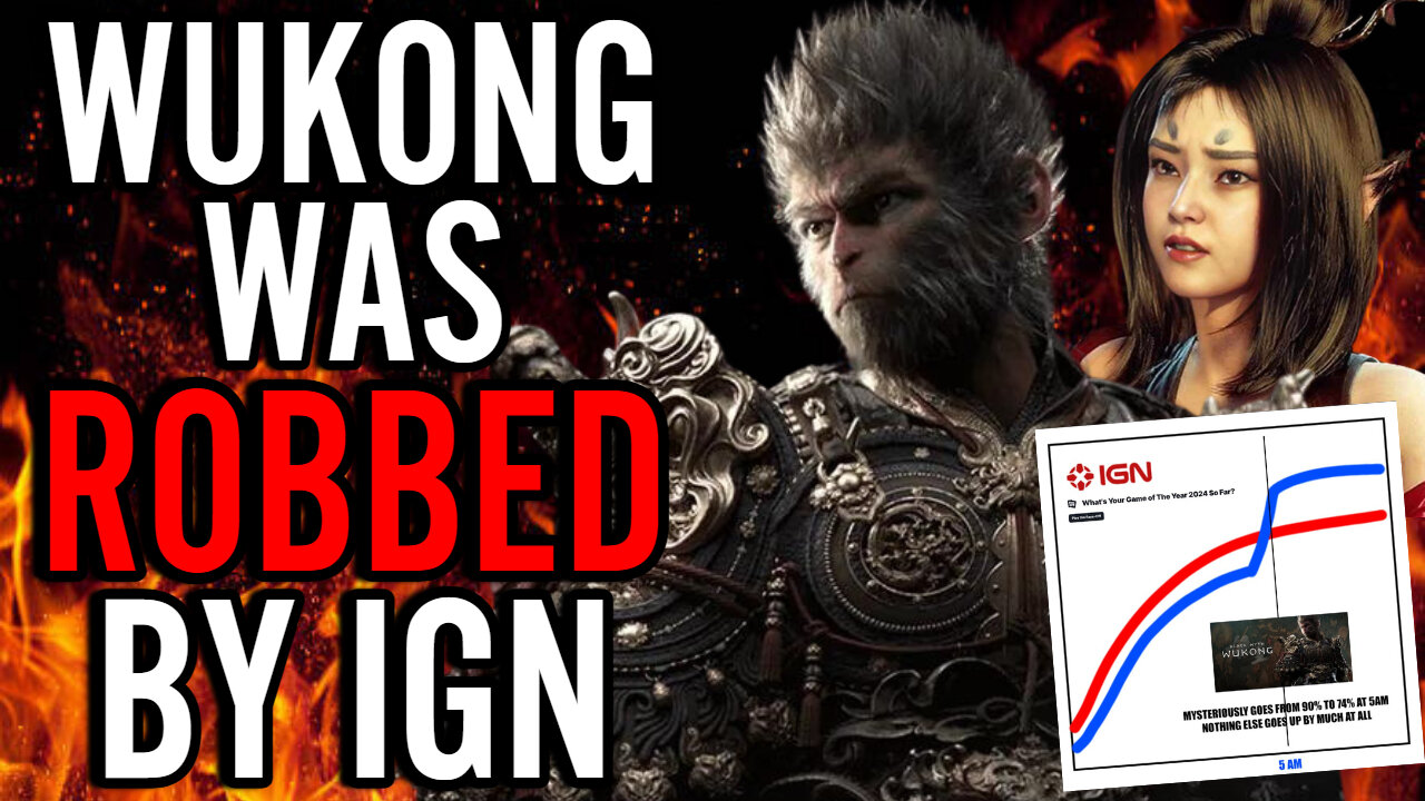 Did IGN Get BUSTED Fixing Votes?! Black Myth Wukong Keeps Getting SCREWED By IGN!!