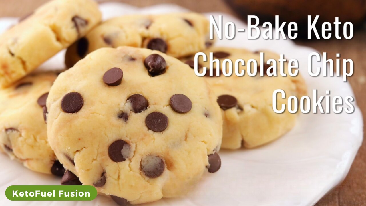 how to prepare Keto No-bake Chocolate Chip Cookies