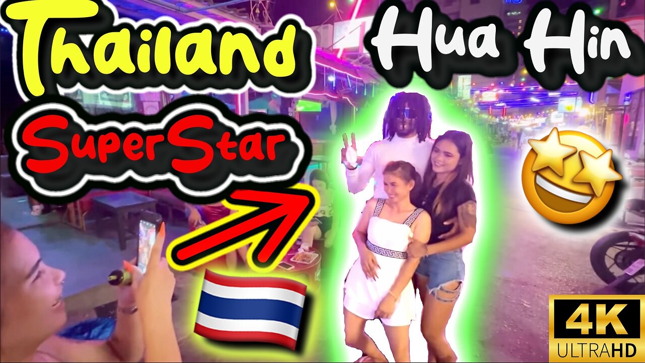 Celebrity for a Night: Wild Times in Hua Hin Thailand!