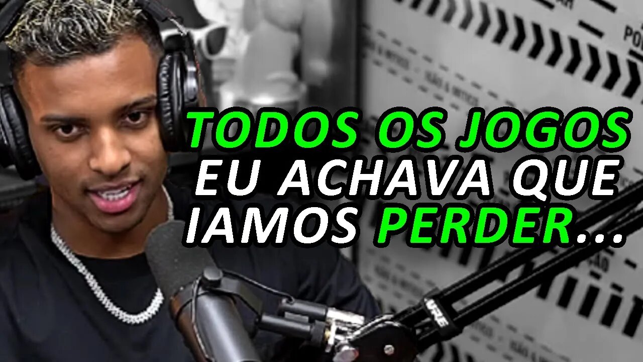 RODRYGO GOES SOBRE JOGOS DA CHAMPIONS LEAGUE (RODRYGO GOES - Podpah #417) FlowPah Cortes