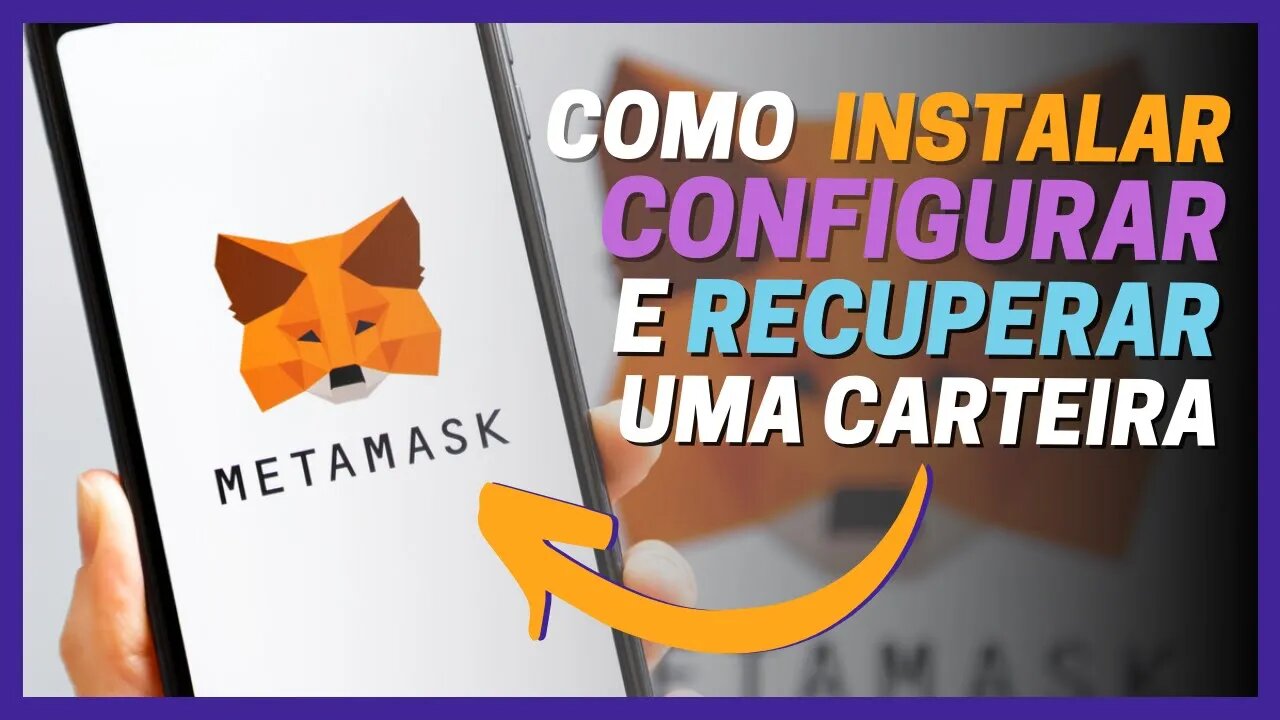 Como Instalar, Configurar e Recuperar Uma Carteira Metamask Para Criptoativos [🐴CRIPTO BAGUAL]