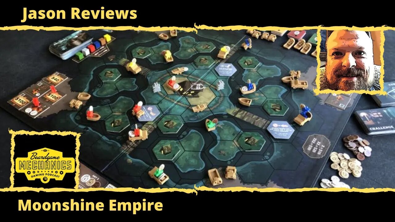 Jason's Board Game Diagnostics of Moonshine Empire