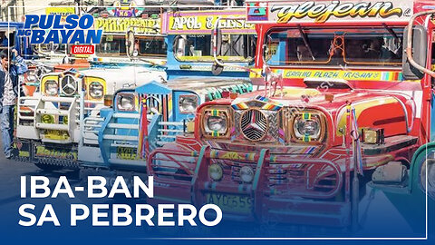 Mga jeep na hindi nakapag-consolidate, iba-ban sa Pebrero