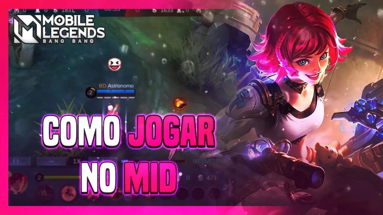 COMO JOGAR NA MID LANE | APRENDA A JOGAR MOBILE LEGENDS #29