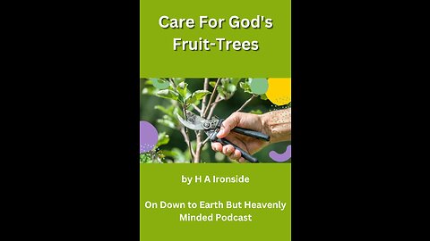 Care For God's Fruit-Trees by H A I, Chapter 3 Joseph, A Type Of Christ