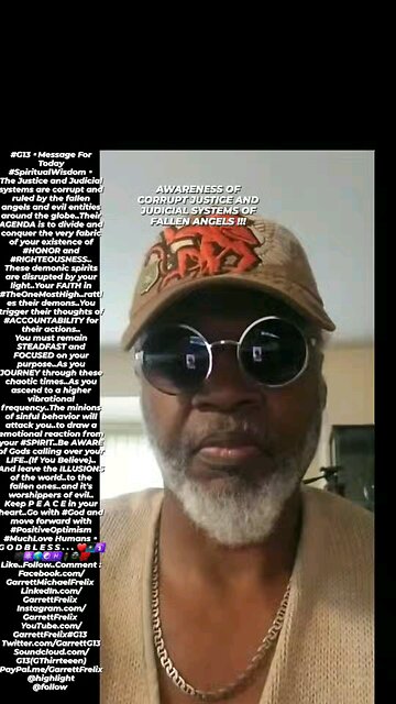 AWARENESS OF JUSTICE AND JUDICIAL SYSTEMS OF FALLEN ANGELS▪︎