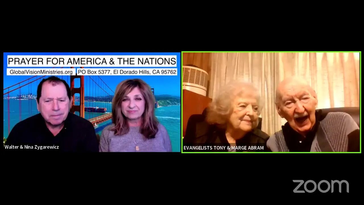 Prayer for America and the Nations with Walter and Nina Zygarewicz