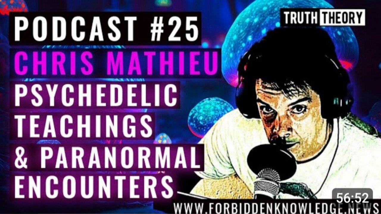 Truth Theory Podcast: Psychedelic Teachings & Paranormal Encounters | Chris Mathieu