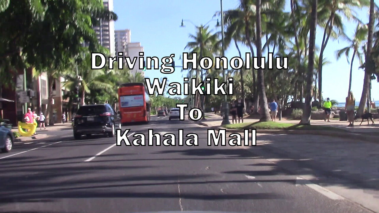 Waikiki to Kahala Drive