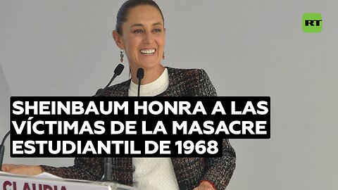 Sheinbaum dedica su primera 'mañanera del pueblo' a la masacre estudiantil de 1968