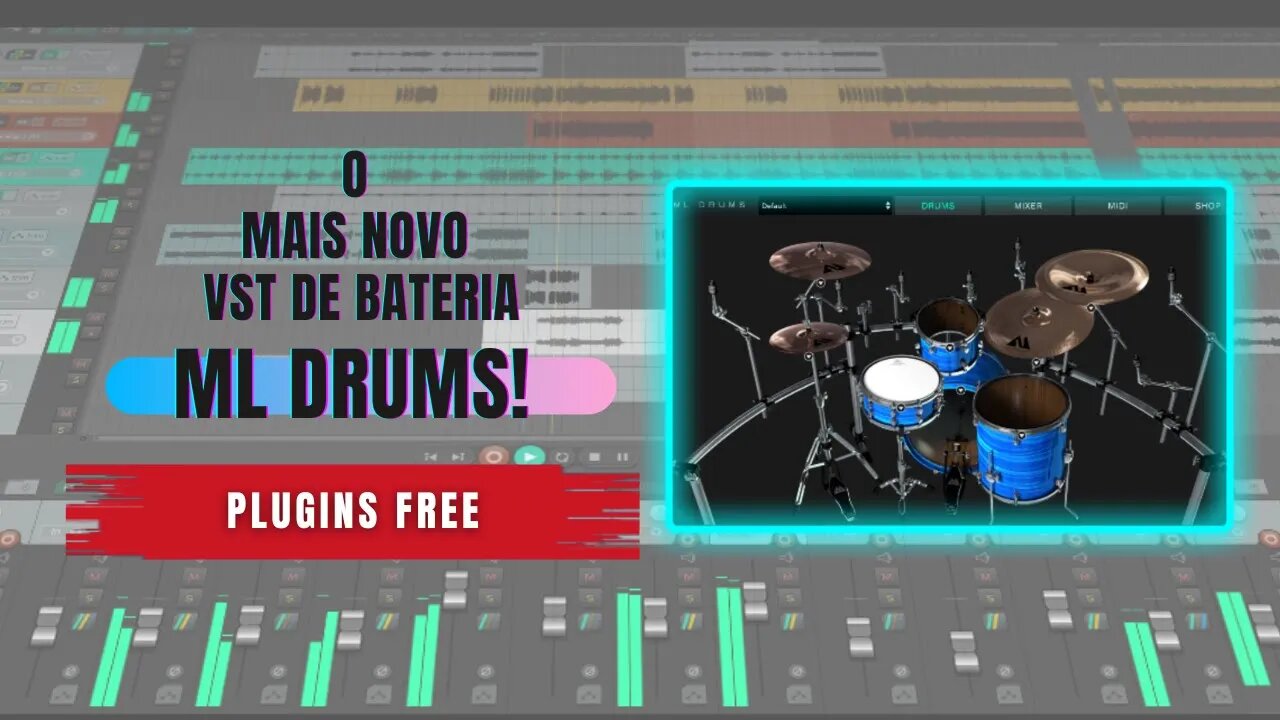 A MELHOR BATERIA VIRTUAL PRA SUA PRODUÇÃO!