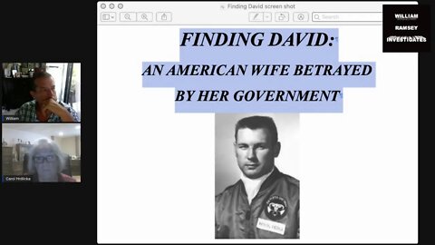 Author Carol Hrdlicka discusses her book FINDING DAVID: AN AMERICAN WIFE BETRAYED BY HER GOVERNMENT