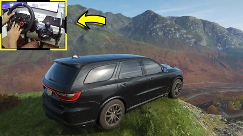 DODGE DURANGO SRT OFF ROAD - Forza Horizon 4 gameplay / Volante Logitech g29