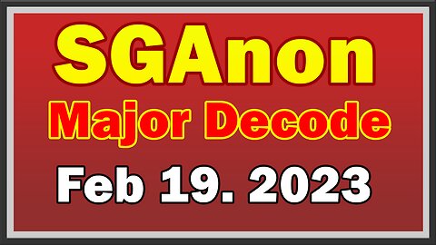 SGAnon & Major Decode, Capt. Kyle Kelly STREAM "Is Starting To FEEL The Pressure" Feb 19, 2023.