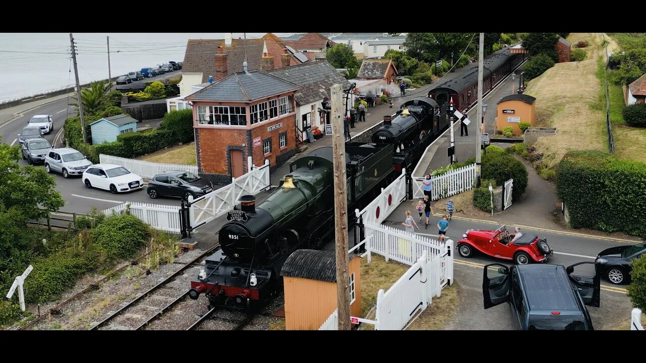 West Somerset Steam Express on Route to Minehead