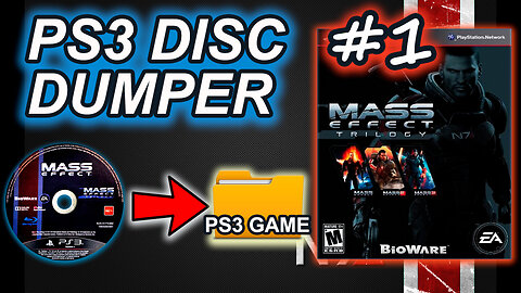 Volcado de Discos Blu-ray PS3 con PS3 DISC DUMPER (No funciono, Mass Effect Trilogy, 2024) #1