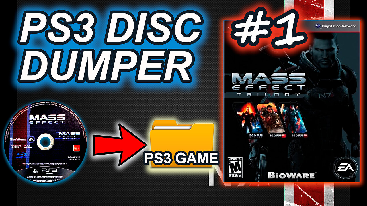 Volcado de Discos Blu-ray PS3 con PS3 DISC DUMPER (No funciono, Mass Effect Trilogy, 2024) #1