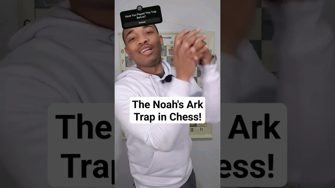 The Noah's Ark Trap in Chess!