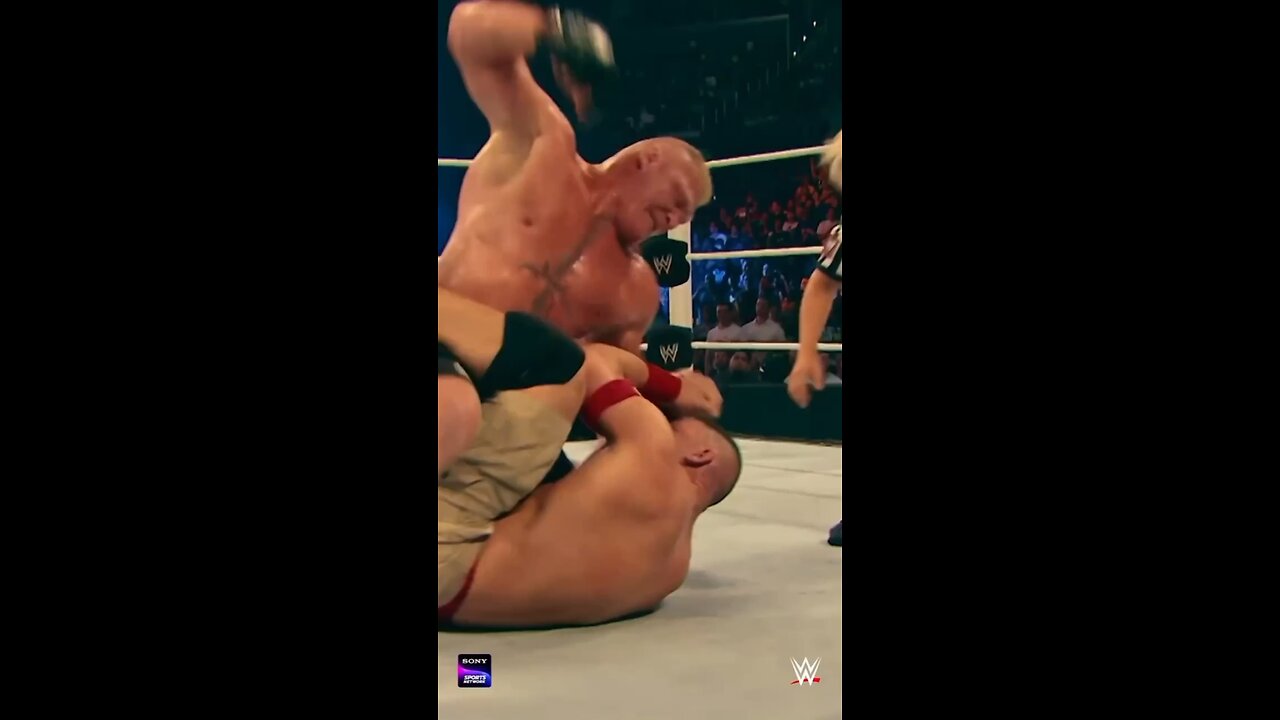 Brock lesner destroyed everything