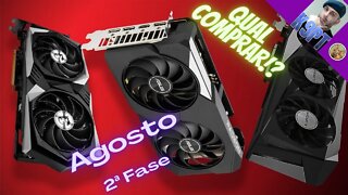 Gráficas Preço de Agosto