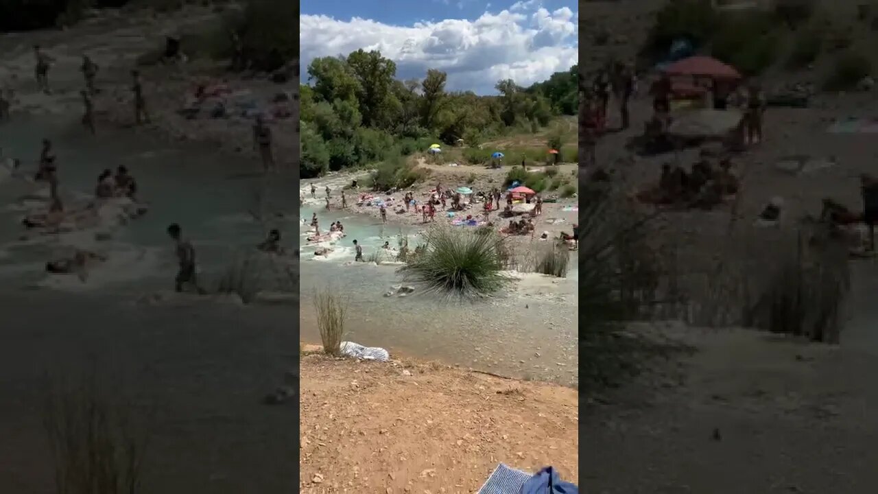 The Hot Springs at Saturnia! Little known destination!