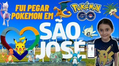 FUI PEGAR POKEMON GO NA BEIRA MAR DE SÃO JOSÉ SC