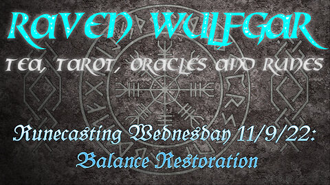 #RunecastingWednesday 11/9/22: Balance Restoration