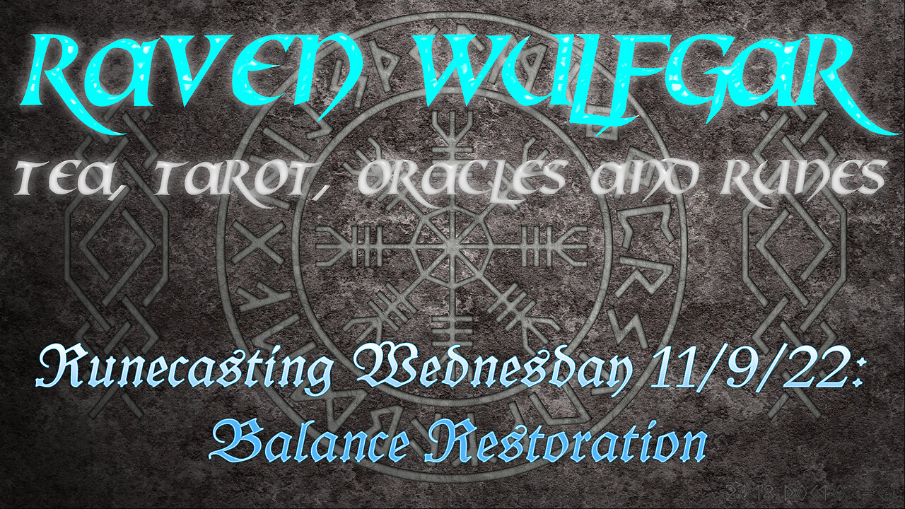 #RunecastingWednesday 11/9/22: Balance Restoration