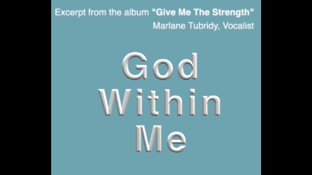 God Within Me excerpt....