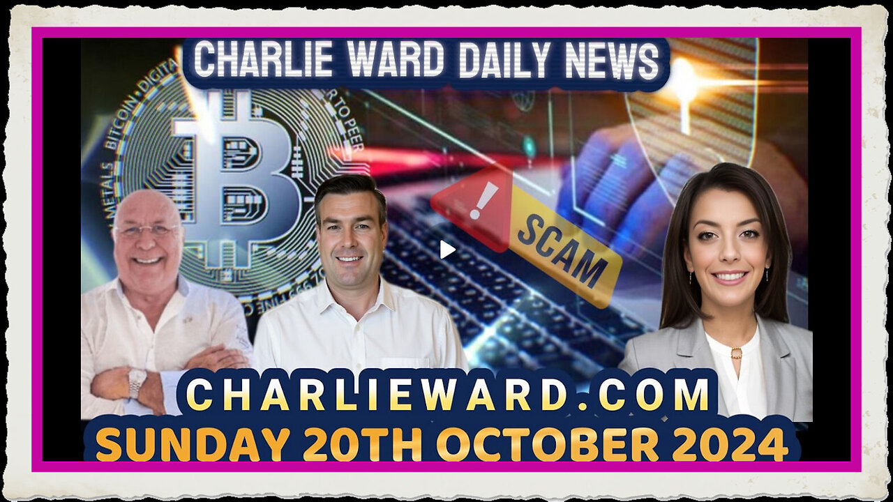 CHARLIE WARD DAILY NEWS WITH DREW DEMI - SUNDAY 20TH OCTOBER 2024