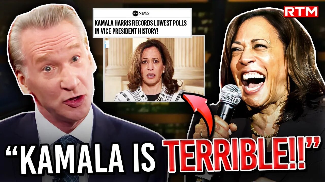 Bill Maher TURNS ON Kamala Harris In STUNNING Betrayal Of Democrat Elite