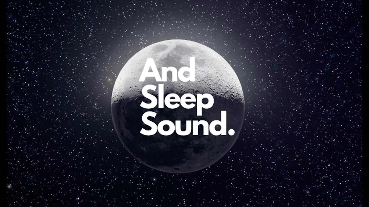 Sleep Sound. Tranquil Sleep Music with Enchanting Lunar Background 🌙