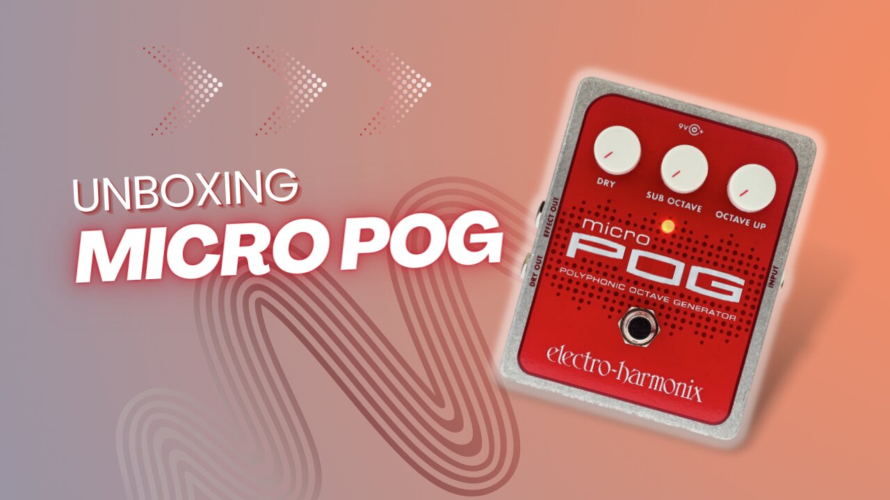 Unboxing Video | Micro POG | Polyphonic Octave Generator