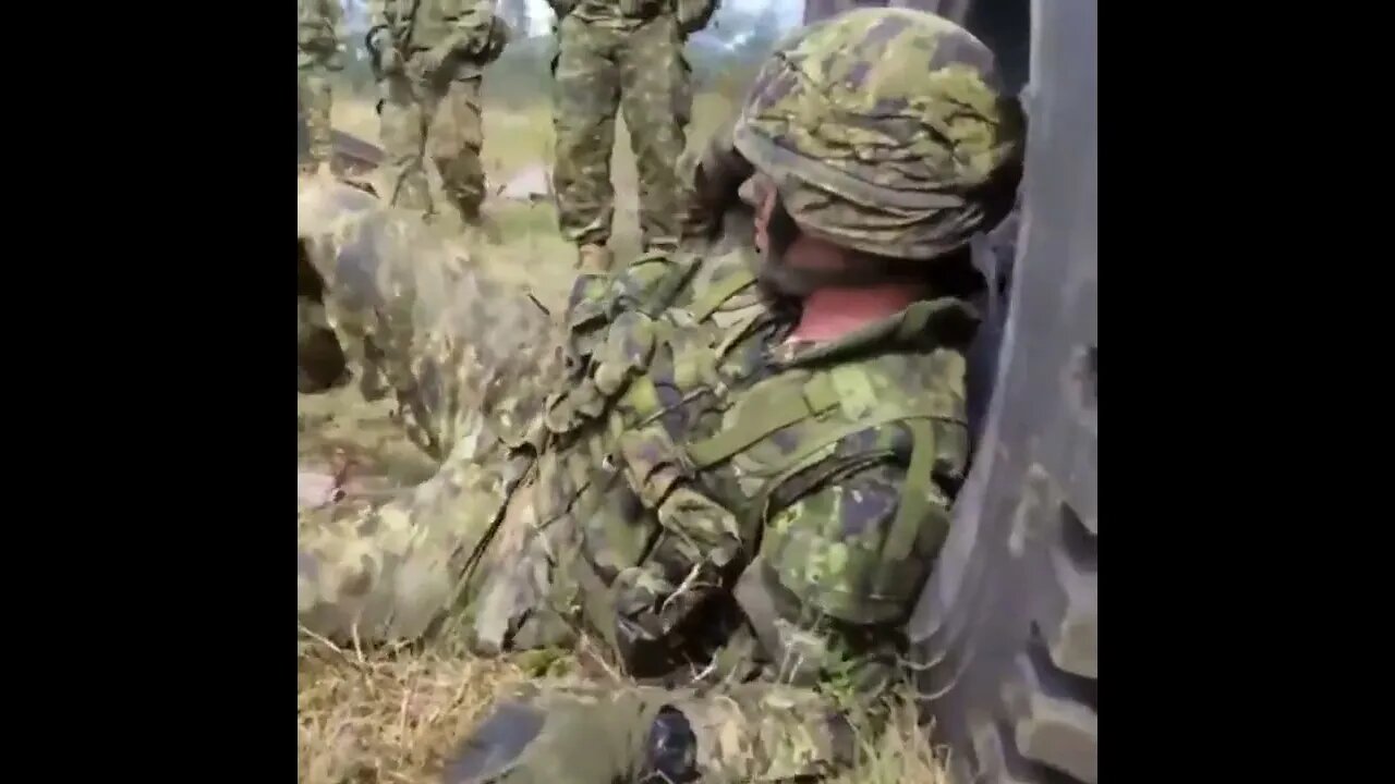 Army Fire Cannon To Wake Up Sleeping Soldier