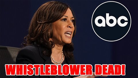 BREAKING: ABC Debate WHISTLEBLOWER reportedly is now DEAD!