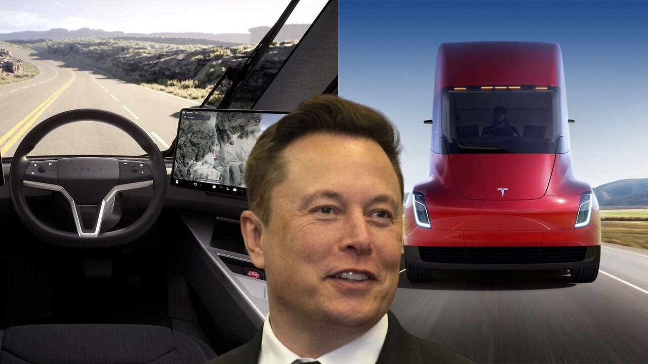 New Tesla semi : The best driver experience