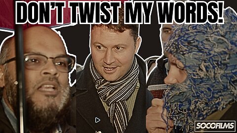 Dawahgandist runs from knowledgable Christian debaters | Jamie | Speakers' Corner Debate #socofilms