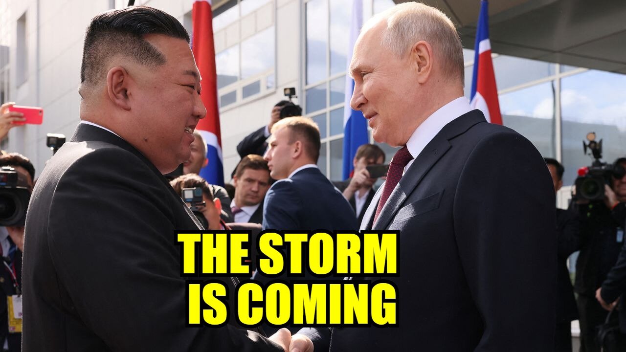 PUTIN VISIT NORTH KOREA THE STORM IS COMING GET READY FOR A SURPRISE ATTACK ON THE USA WW3