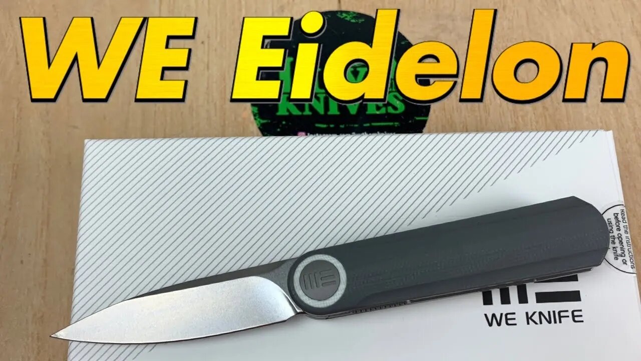 WE Eidelon G10 integral frame/ Lundquist design / super lightweight w/super steel !!